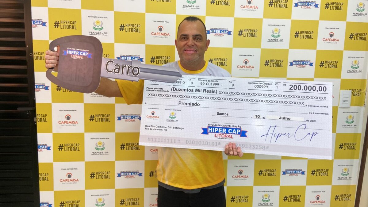 Motorista de Peruíbe ganha sozinho uma Fiat Toro mais 200 mil reais