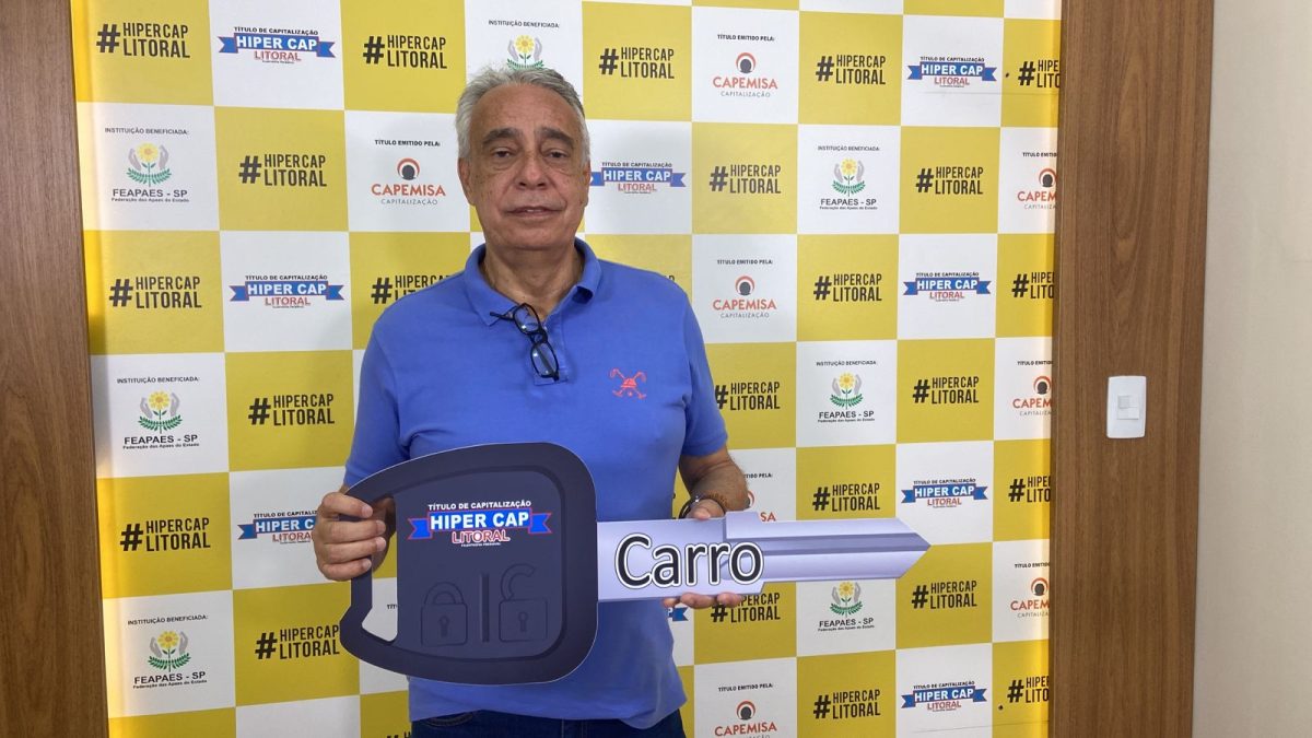 Morador de Santos divide quarto prêmio valendo um Creta Action mais 10 mil reais.